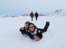 Hele familien i Tasiilaq