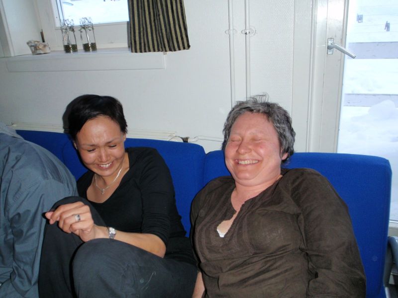 Hele familien i Tasiilaq