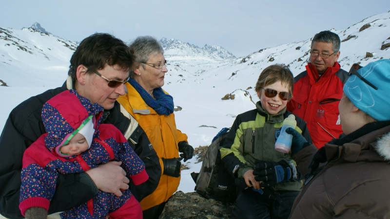 2009-04-06-1612_-_Qupanuk Eugenius Labansen; Ruth Labansen; Søren Labansen