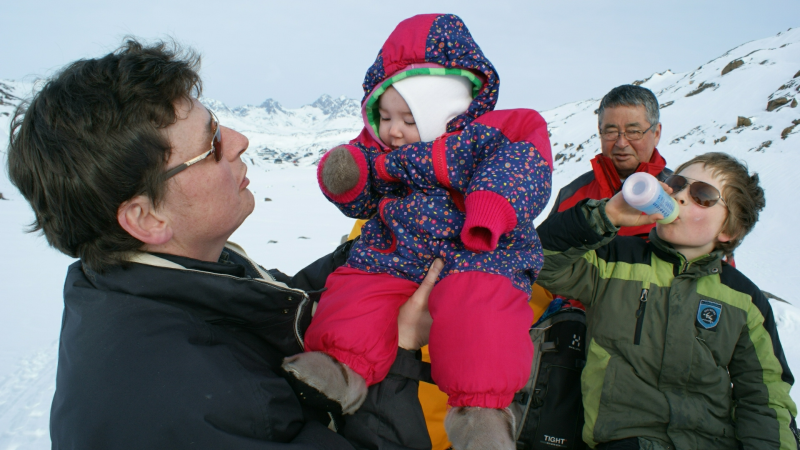 2009-04-06-1614_-_Qupanuk Eugenius Labansen; Søren Labansen