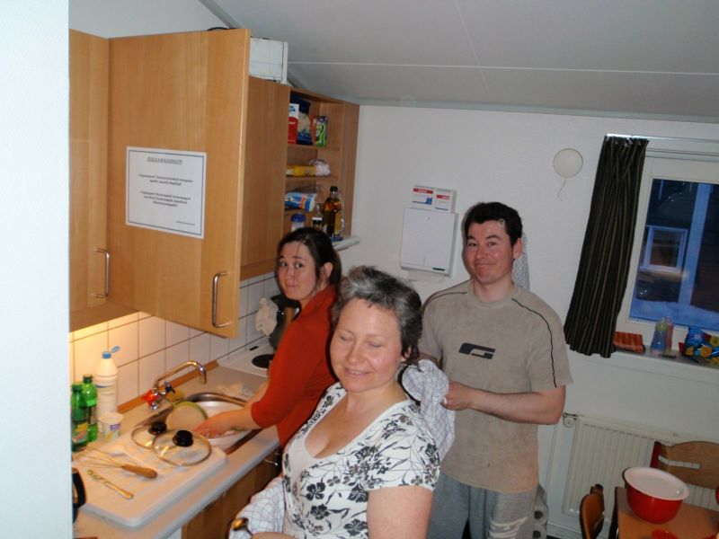 Hele familien i Tasiilaq