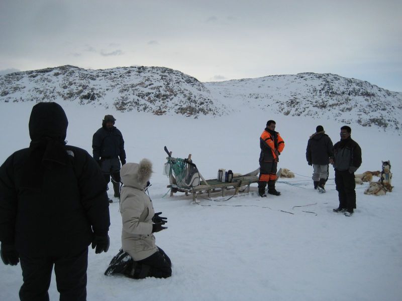 Hele familien i Tasiilaq