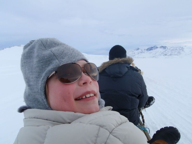Hele familien i Tasiilaq