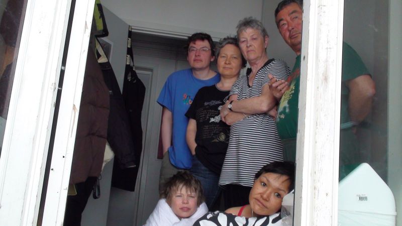 Hele familien i Tasiilaq