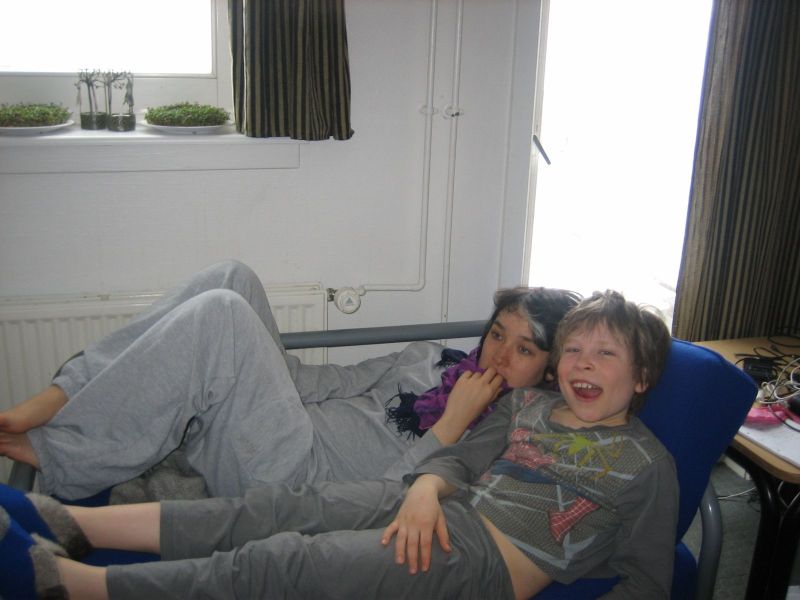 Hele familien i Tasiilaq