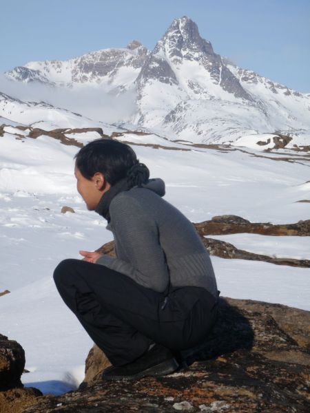 Hele familien i Tasiilaq