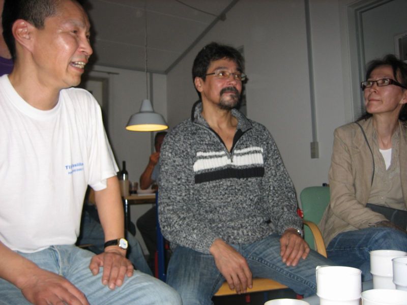 Hele familien i Tasiilaq