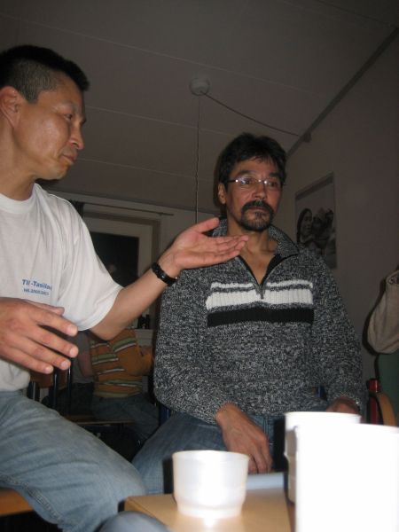 Hele familien i Tasiilaq