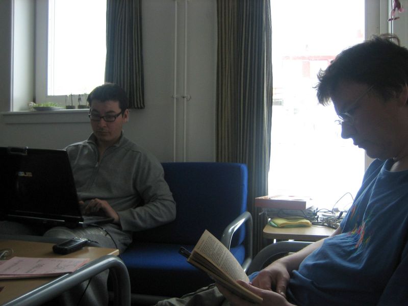 Hele familien i Tasiilaq