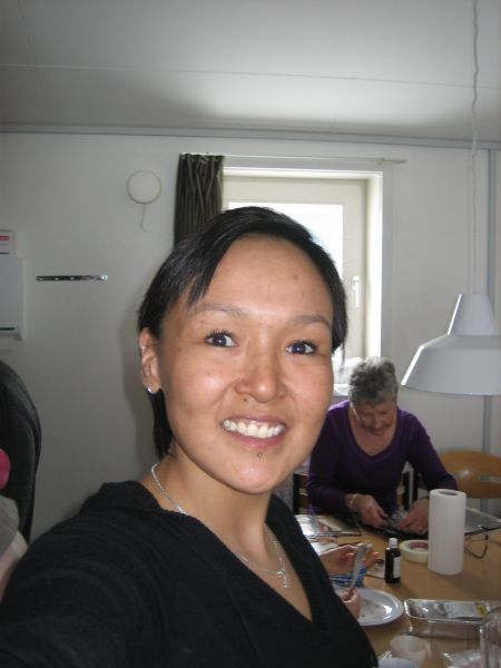 Hele familien i Tasiilaq