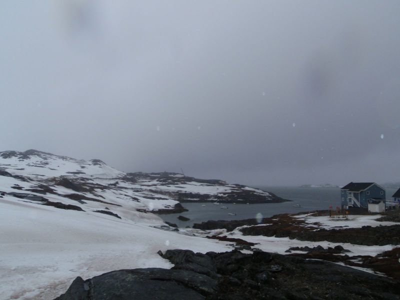 Udsigt - Qinngorput og Nuuk