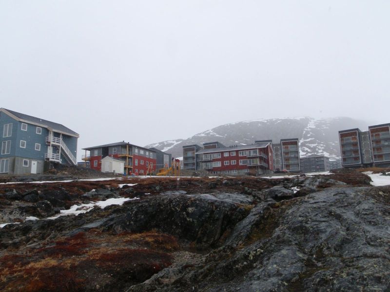 Udsigt - Qinngorput og Nuuk