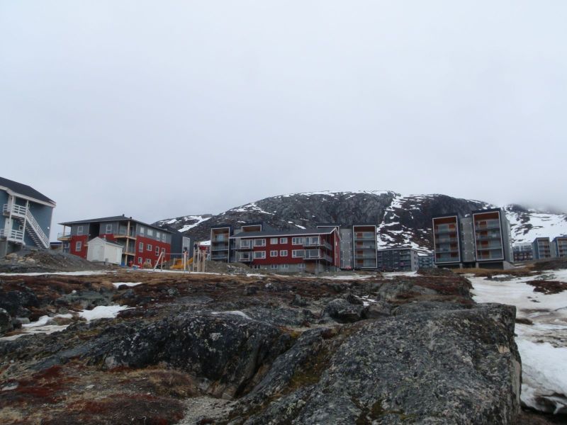 Udsigt - Qinngorput og Nuuk