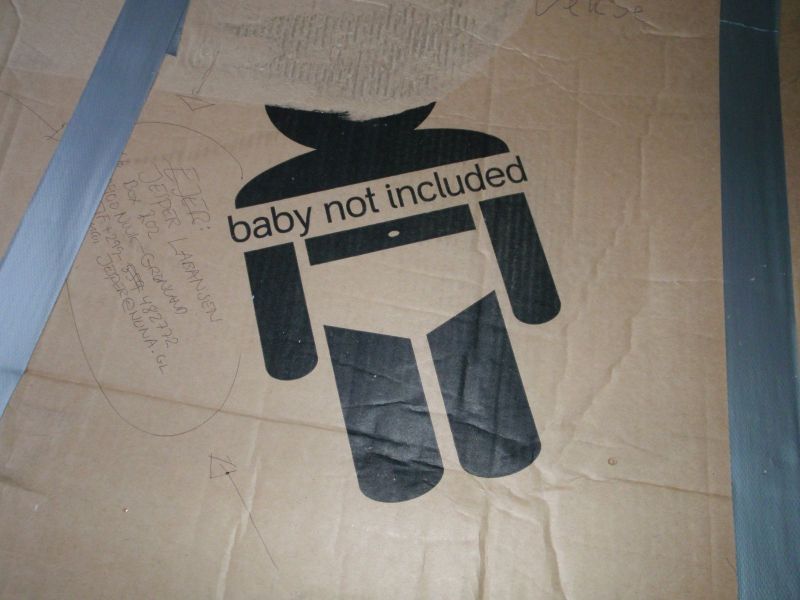 Baby not included papkasse