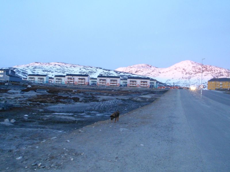 Solnedgang og udsigt