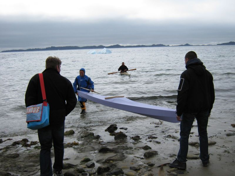 2009-07-24-1635_Aili Lage Labansen; Kajakroer; Klaus Lage Labansen