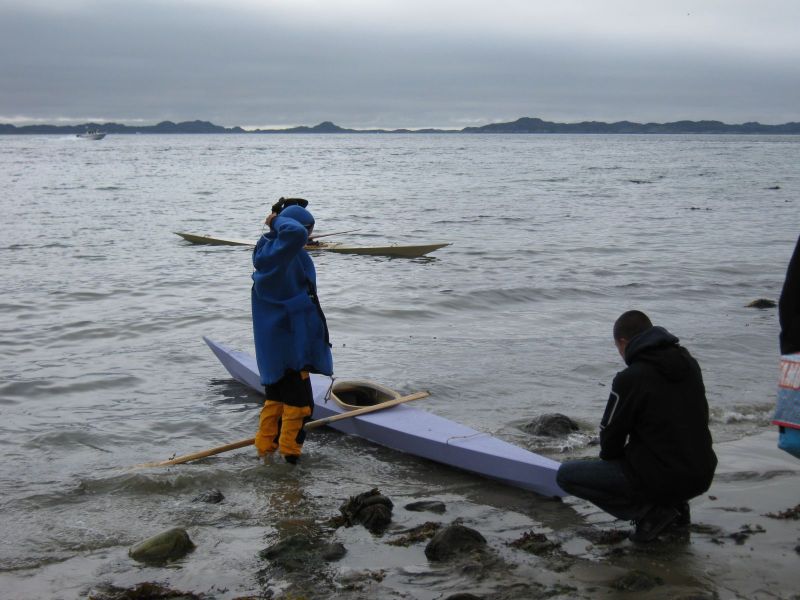 2009-07-24-1635_Aili Lage Labansen; Kajakroer; Klaus Lage Labansen_10