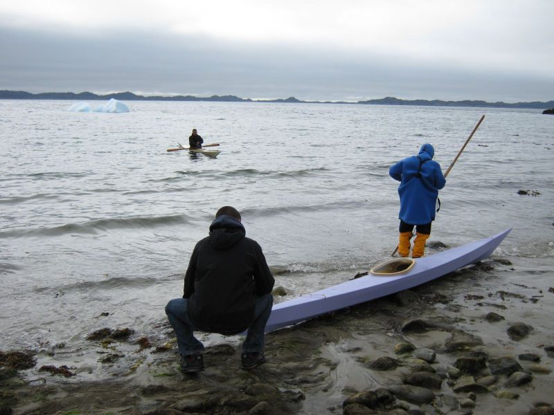 2009-07-24-1635_Aili Lage Labansen; Kajakroer; Klaus Lage Labansen_2