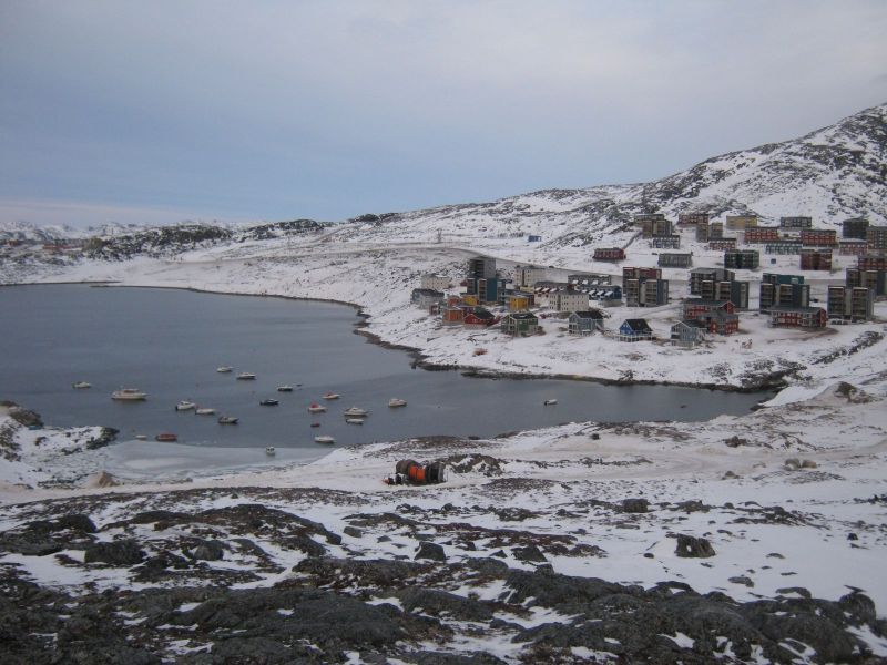 Fra gåture i Nuuk