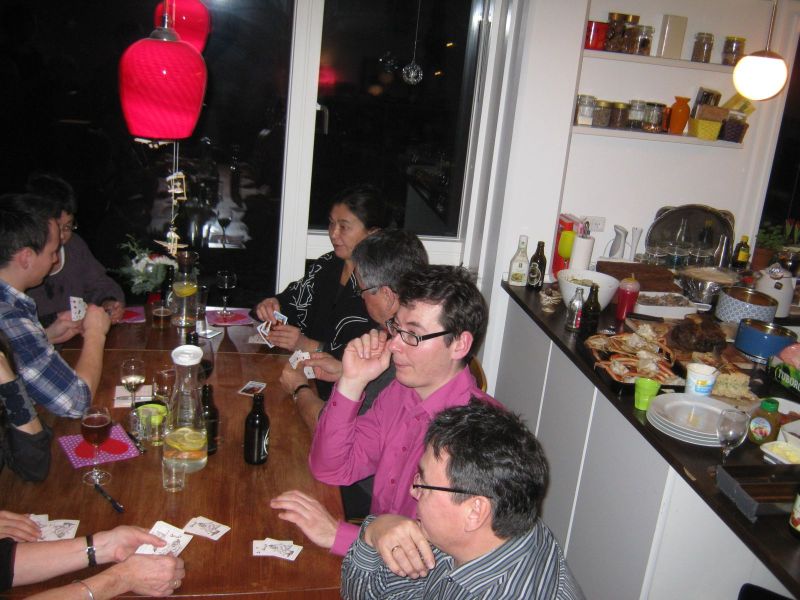 2009-12-26-1855_Jesper Eugenius Labansen; Jørgen Labansen; Maritha Eugenius Labansen; Martha Labansen; Worms