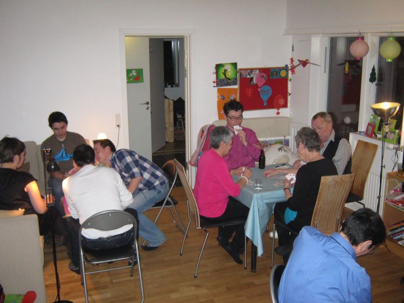 2009-12-26-2208_Hans Labansen; Jesper Eugenius Labansen; Maritha Eugenius Labansen; Martin Labansen; Martin Løvstrø