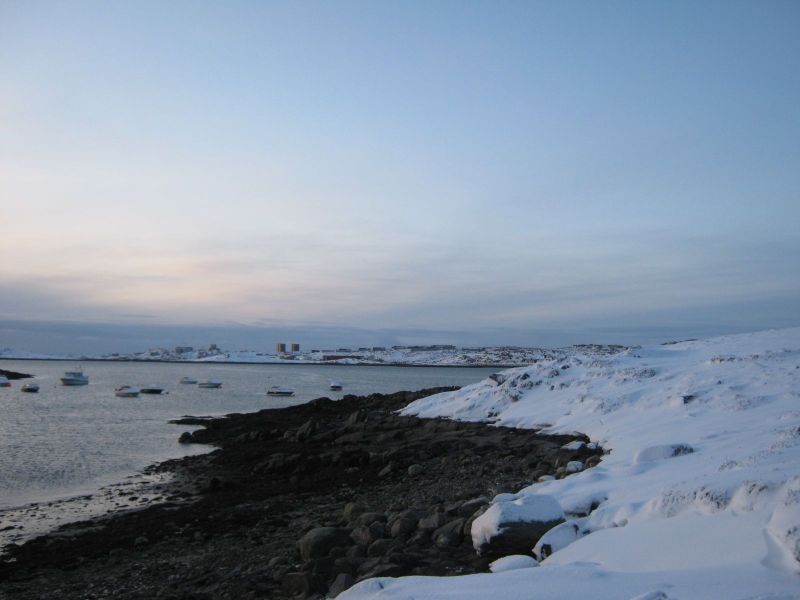 Fra gåture i Nuuk