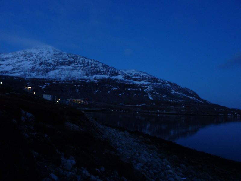 Aftentur med vindstille og solnedgang