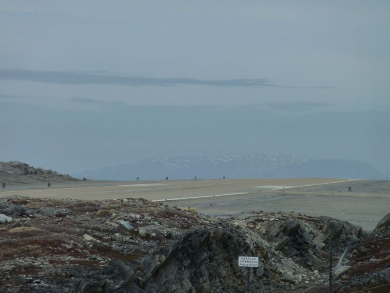Landingsbanen i Nuuk