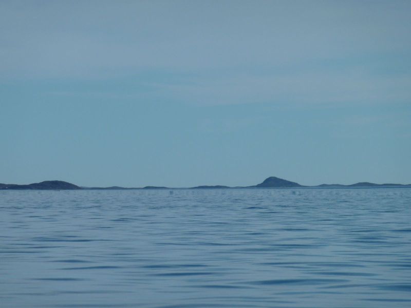 Varmedis over Nuuk Fjorden