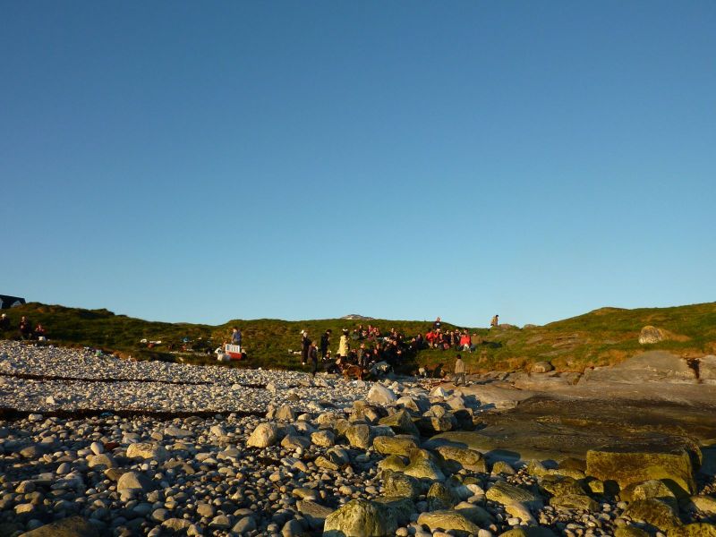 Sankt Hansaften ved Hern Hut-stranden