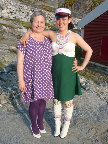 Dimissionsfest i Nuuk
Mette Labansen og Ivalo Lynge Labansen