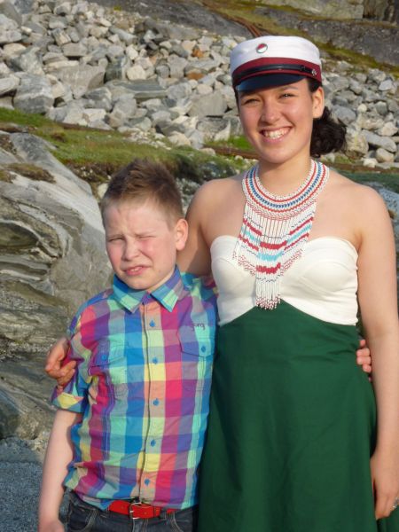 Dimissionsfest i Nuuk
Ivalo Lynge Labansen og Rumle Labansen