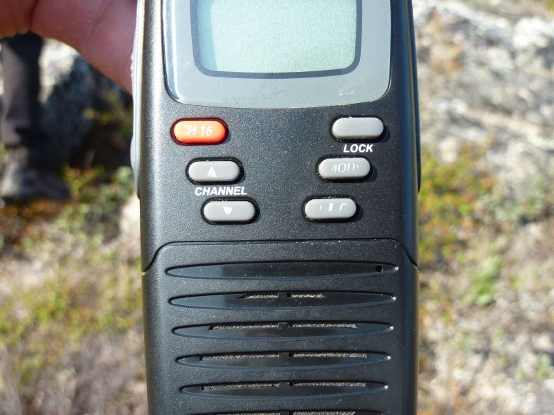 VHF-Radio knapper