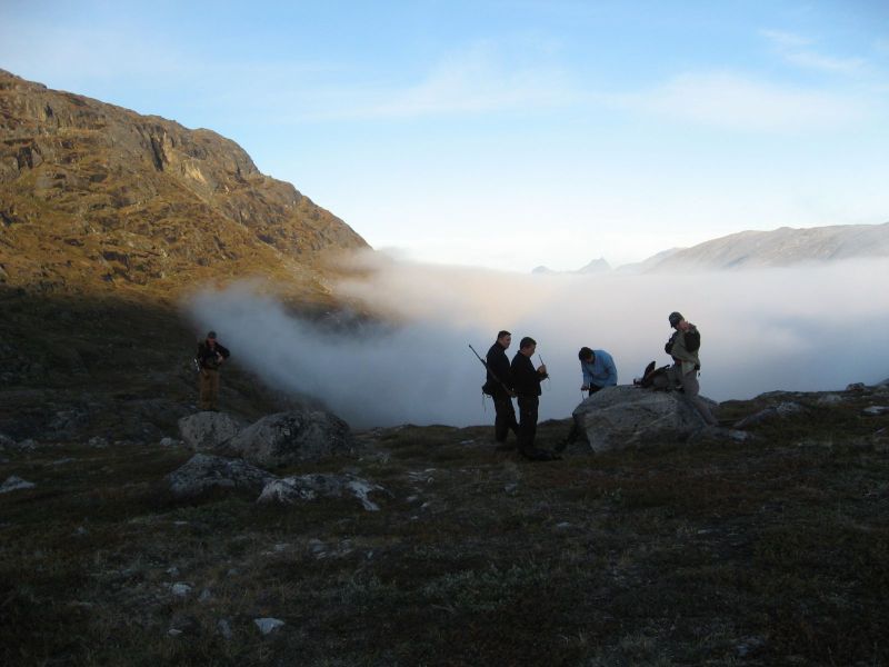 2010-09-04-0640_-_Carlo; Henrik Steinbacher; Jesper Eugenius Labansen; John Telling; Søren Labansen; Tåge