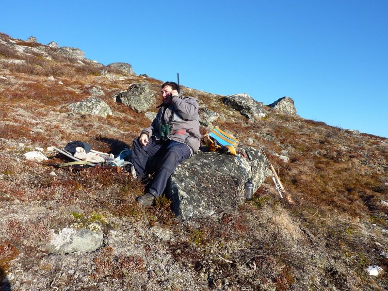 Vejrudsigten checkes via satellit-tlfen