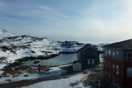 Udsigt fra terrassen