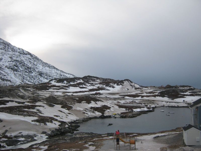 Udsigt fra terrassen