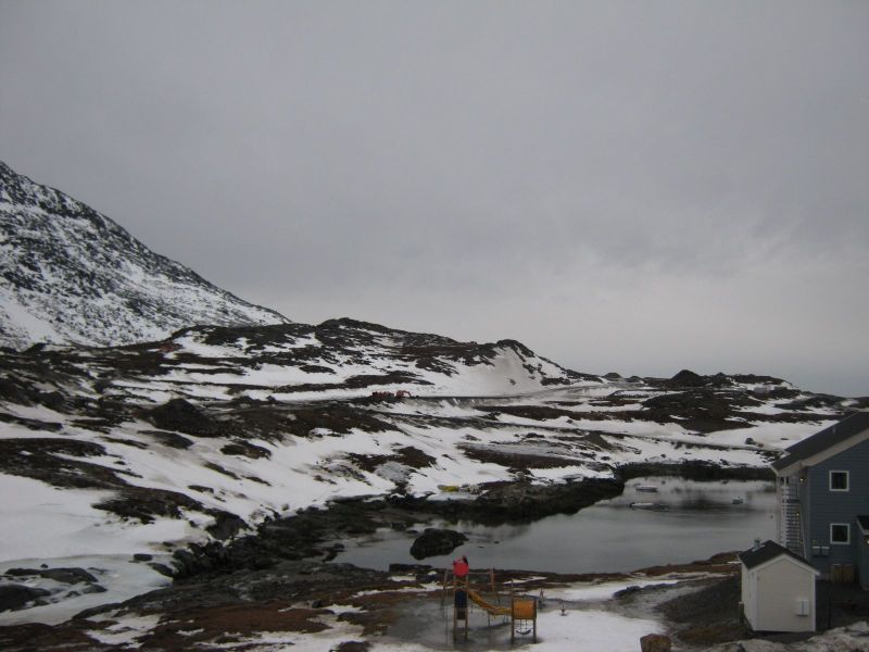 Udsigt fra terrassen