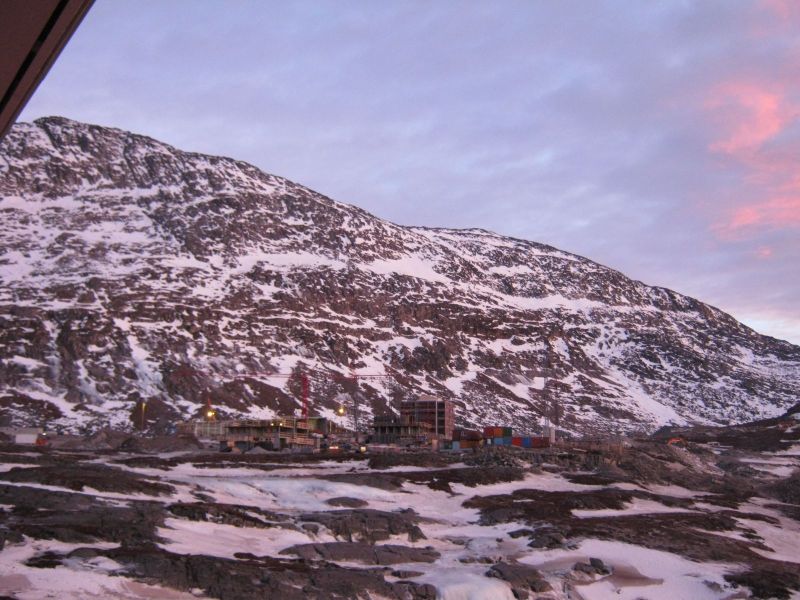 Udsigt fra terrassen