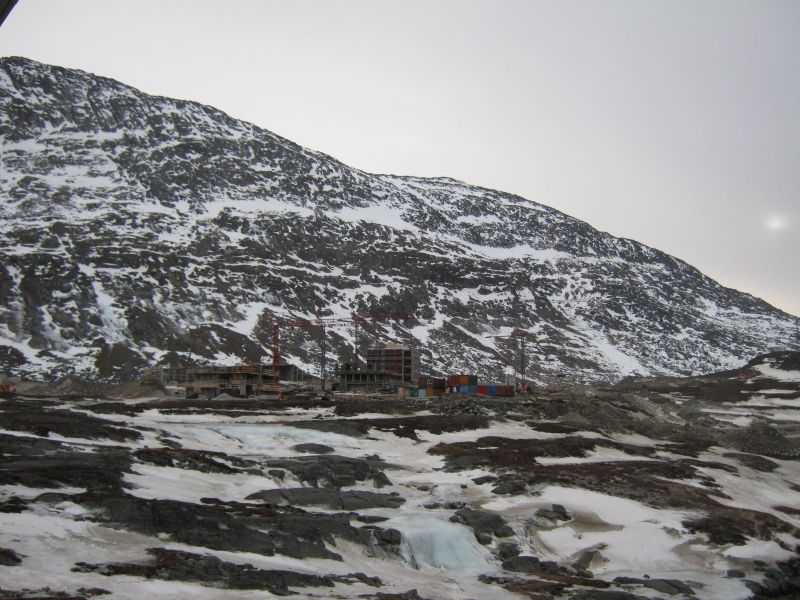 Udsigt fra terrassen