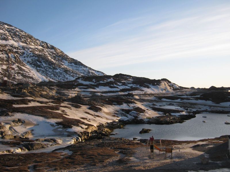 Udsigt fra terrassen