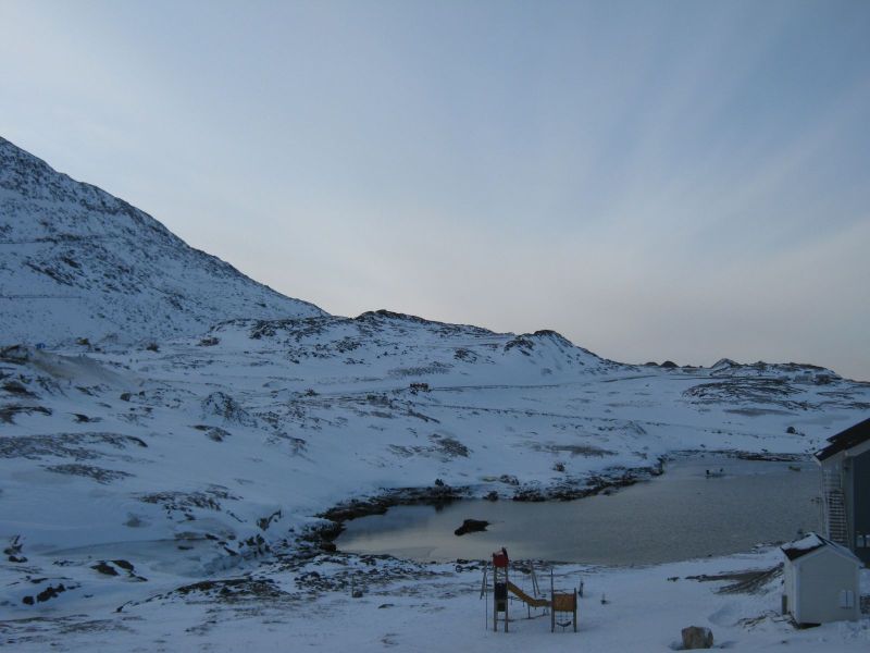 Udsigt fra terrassen