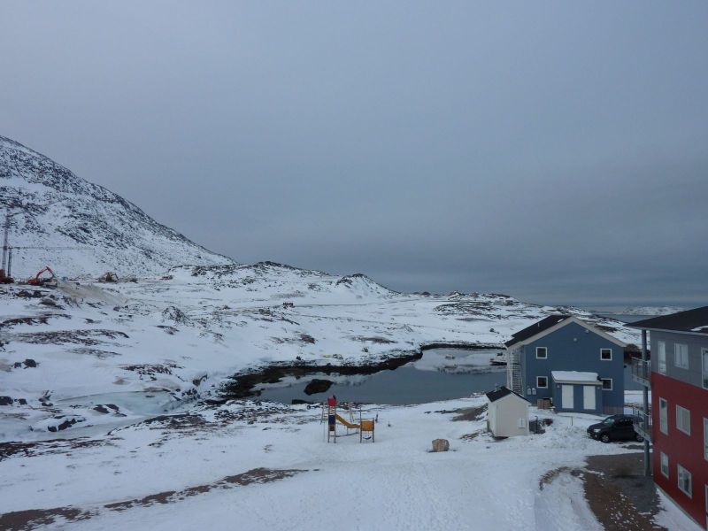 Udsigt fra terrassen