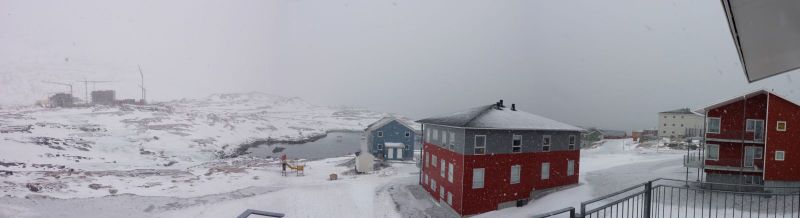 Udsigt fra terrassen