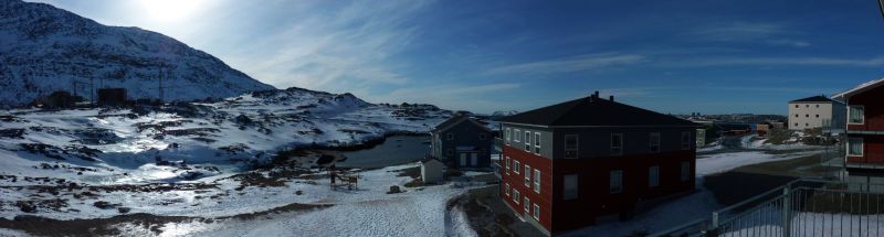 Udsigt fra terrassen
