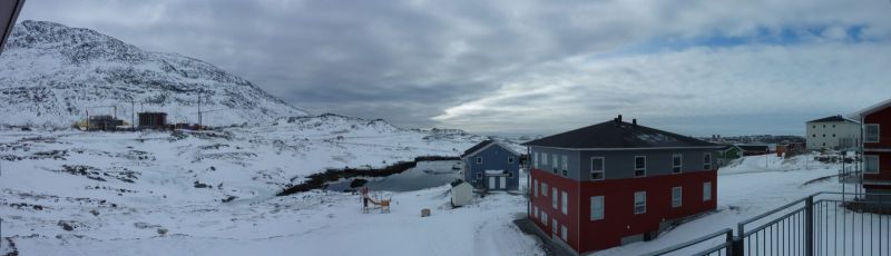 Udsigt fra terrassen