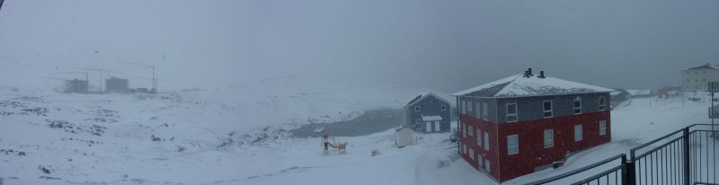 Udsigt fra terrassen