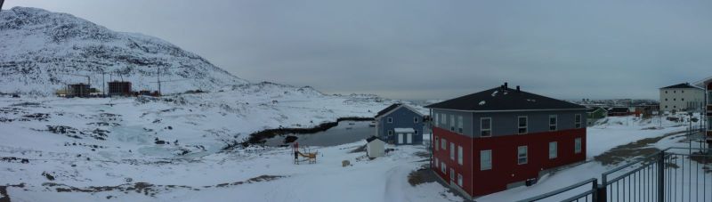Udsigt fra terrassen