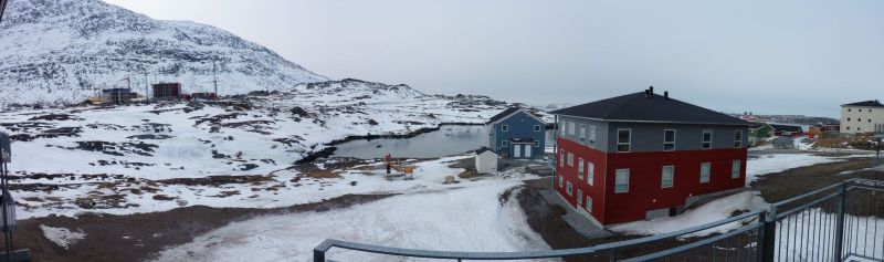Udsigt fra terrassen