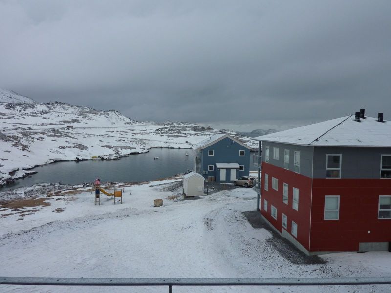Udsigt fra terrassen